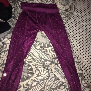 pink lululemon leggings
